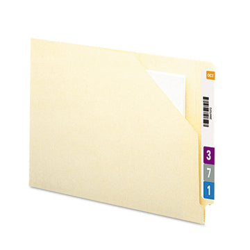 Smead® End Tab File Jacket With Antimicrobial Product Protection, Shelf-master Reinforced Straight Tab, Letter Size, Manila, 100-box freeshipping - TVN Wholesale